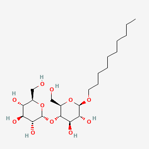 B1588118 Decyl-beta-D-maltopyranoside CAS No. 82494-09-5