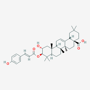 molecular formula C39H54O6 B1588121 3-beta-O-(trans-p-Coumaroyl)maslinic acid CAS No. 35482-91-8