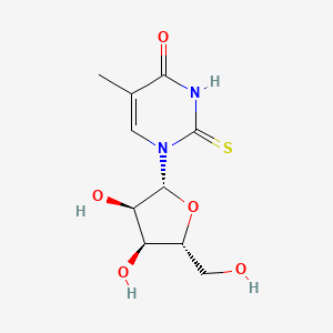 molecular formula C10H14N2O5S B1588163 5-甲基-2-硫代尿嘧啶 CAS No. 32738-09-3