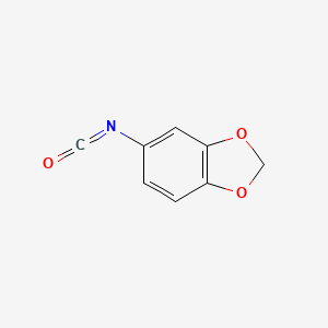 molecular formula C8H5NO3 B1588169 5-异氰酸基-1,3-苯并二氧杂环 CAS No. 69922-28-7