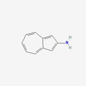 molecular formula C10H9N B1588170 Azulen-2-amine CAS No. 50472-20-3