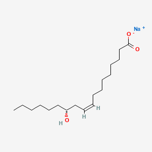 molecular formula C18H34NaO3+ B1588174 蓖麻油酸钠 CAS No. 5323-95-5