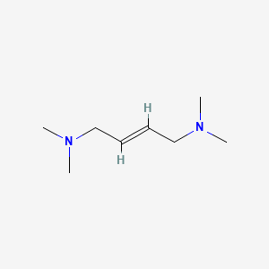 molecular formula C8H18N2 B1588175 N,N,N',N'-四甲基-2-丁烯-1,4-二胺 CAS No. 111-52-4