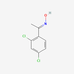 molecular formula C8H7Cl2NO B1588182 1-(2,4-二氯苯基)乙酮肟 CAS No. 71516-67-1