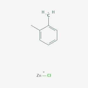 molecular formula C8H9ClZn B1588192 氯化锌(1+);1-甲叉基-2-甲基苯 CAS No. 312693-19-9
