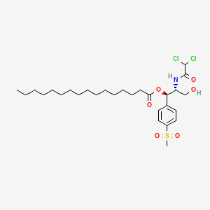 molecular formula C28H45Cl2NO6S B1588206 棕榈酸硫胺酚 CAS No. 52628-58-7