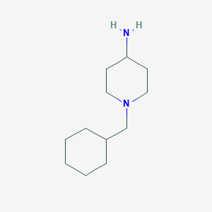 molecular formula C12H24N2 B1588210 1-(环己基甲基)哌啶-4-胺 CAS No. 64306-77-0