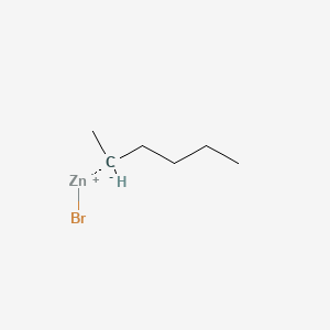 molecular formula C6H13BrZn B1588215 1-甲基戊基溴化锌 CAS No. 312693-13-3