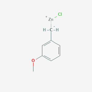 molecular formula C8H9ClOZn B1588216 3-Methoxybenzylzinc chloride CAS No. 312693-16-6