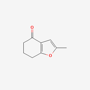 molecular formula C9H10O2 B1588223 6,7-二氢-2-甲基-4(5H)苯并呋喃酮 CAS No. 50615-16-2