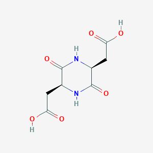 molecular formula C8H10N2O6 B1588228 环(-天冬氨酸-天冬氨酸) CAS No. 35309-53-6