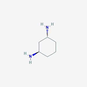 molecular formula C6H14N2 B1588248 反式-1,3-二氨基环己烷 CAS No. 26883-70-5