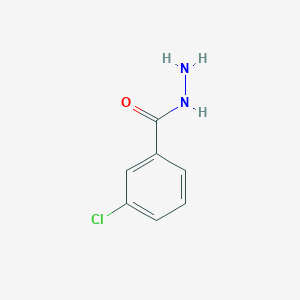 molecular formula C7H7ClN2O B158826 3-氯苯甲酰肼 CAS No. 1673-47-8