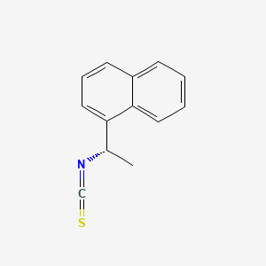 B1588286 (S)-(+)-1-(1-Naphthyl)ethyl isothiocyanate CAS No. 131074-55-0