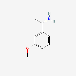 molecular formula C9H13NO B1588291 (S)-1-(3-甲氧基苯基)乙胺 CAS No. 82796-69-8