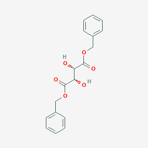 molecular formula C18H18O6 B1588311 (2S,3S)-二苄基 2,3-二羟基琥珀酸 CAS No. 4136-22-5
