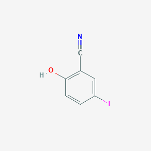 molecular formula C7H4INO B1588317 2-羟基-5-碘-苯甲腈 CAS No. 685103-95-1