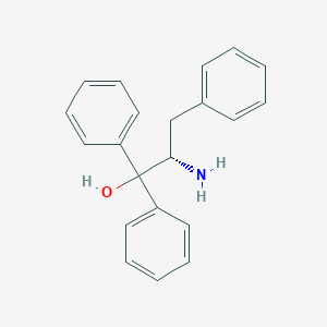 molecular formula C21H21NO B1588319 (S)-2-氨基-1,1,3-三苯基丙醇 CAS No. 79868-78-3