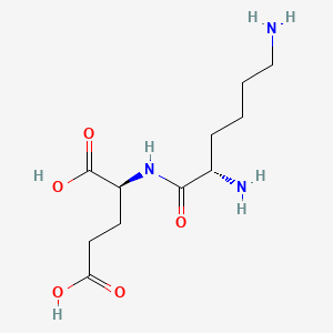molecular formula C11H21N3O5 B1588335 赖氨酰谷氨酸 CAS No. 45234-02-4