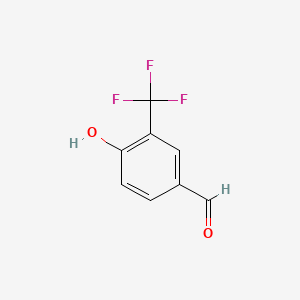 B1588340 4-Hydroxy-3-(trifluoromethyl)benzaldehyde CAS No. 220227-98-5