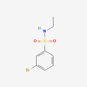 molecular formula C8H10BrNO2S B1588345 3-溴-N-乙基苯磺酰胺 CAS No. 871269-07-7