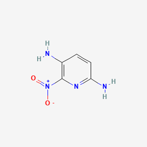 molecular formula C5H6N4O2 B1588358 6-硝基-2,5-吡啶二胺 CAS No. 69825-83-8