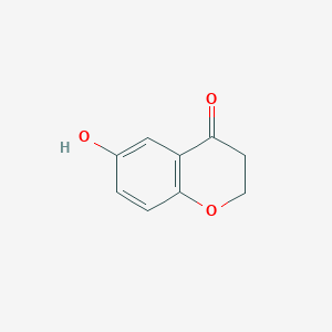 molecular formula C9H8O3 B1588371 6-羟基-色满-4-酮 CAS No. 80096-64-6
