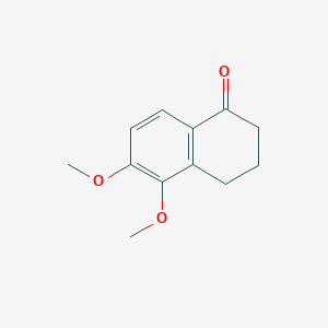 molecular formula C12H14O3 B1588383 5,6-二甲氧基-1-茚酮 CAS No. 24039-89-2