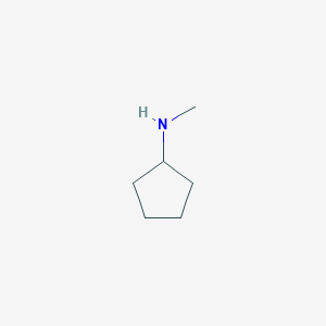 molecular formula C6H13N B1588395 N-methylcyclopentanamine CAS No. 2439-56-7