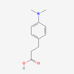 molecular formula C11H15NO2 B1588401 3-[4-(二甲基氨基)苯基]丙酸 CAS No. 73718-09-9