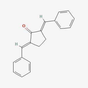 molecular formula C19H16O B1588407 2,5-二亚苄基环戊酮 CAS No. 895-80-7