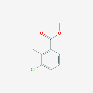 molecular formula C9H9ClO2 B1588414 Methyl 3-chloro-2-methylbenzoate CAS No. 99586-84-2