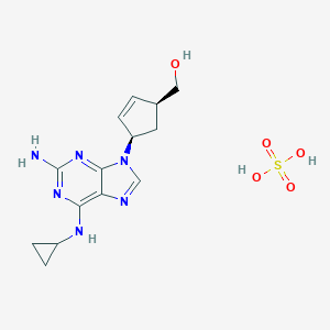 molecular formula C14H20N6O5S B158842 硫酸阿巴卡韦 CAS No. 216699-07-9