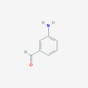 molecular formula C7H7NO B158843 3-Aminobenzaldehyde CAS No. 1709-44-0