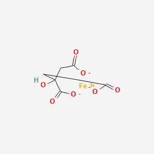 molecular formula C6H8FeO7 B1588432 柠檬酸铁 CAS No. 3522-50-7