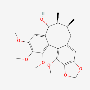molecular formula C23H28O7 B1588460 五味子素 O CAS No. 72960-22-6