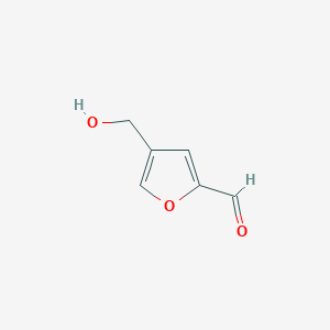 molecular formula C6H6O3 B1588461 4-(羟甲基)呋喃-2-甲醛 CAS No. 158360-01-1