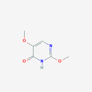 molecular formula C6H8N2O3 B1588465 2,5-二甲氧基嘧啶-4(3H)-酮 CAS No. 370103-23-4