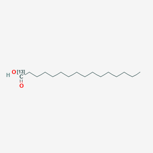 molecular formula C16H32O2 B1588483 棕榈酸-1-13C CAS No. 57677-53-9