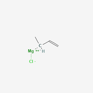 molecular formula C4H7ClMg B1588493 1-甲基-2-增丙烯基氯化镁 CAS No. 21969-32-4