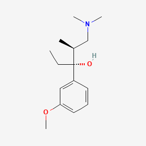 molecular formula C15H25NO2 B1588494 (2S,3R)-1-(二甲氨基)-3-(3-甲氧苯基)-2-甲基戊烷-3-醇 CAS No. 809282-20-0