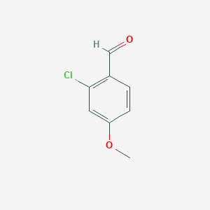 molecular formula C8H7ClO2 B1588500 2-氯-4-甲氧基苯甲醛 CAS No. 54439-75-7