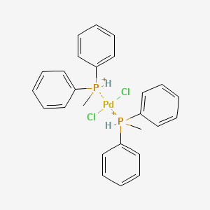 B1588515 Dichlorobis(methyldiphenylphosphine)palladium(II) CAS No. 52611-08-2