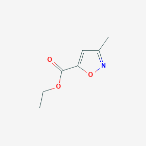 molecular formula C7H9NO3 B1588534 Ethyl 3-Methylisoxazole-5-carboxylate CAS No. 63366-79-0
