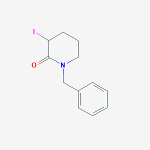 B1588547 1-Benzyl-3-iodopiperidin-2-one CAS No. 305839-54-7
