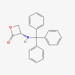 B1588568 N-Trityl-L-serine lactone CAS No. 88109-06-2