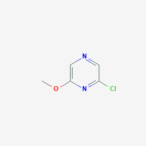 molecular formula C5H5ClN2O B1588585 2-氯-6-甲氧基吡嗪 CAS No. 33332-30-8