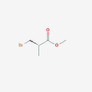 molecular formula C5H9BrO2 B1588587 methyl (2S)-3-bromo-2-methylpropanoate CAS No. 98190-85-3