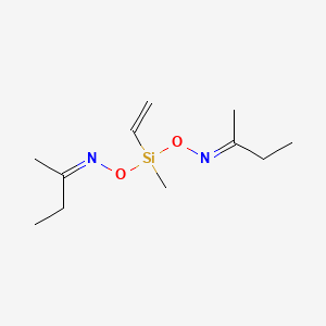 molecular formula C11H22N2O2Si B1588588 (E)-N-[[(Z)-butan-2-ylideneamino]oxy-ethenyl-methylsilyl]oxybutan-2-imine CAS No. 73160-32-4