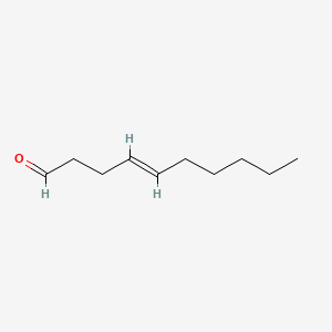 molecular formula C10H18O B1588592 4-Decenal CAS No. 30390-50-2